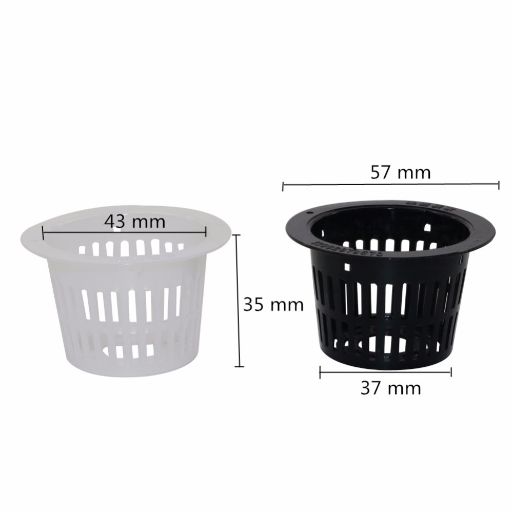 10 cái Không Dơ Bẩn trồng Nồi  - đánh giá và giá Net Pot 3 Inch