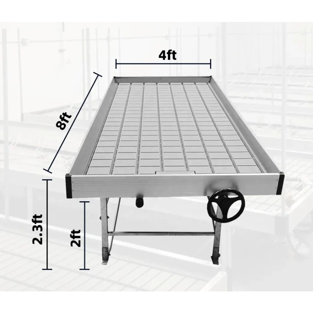Greenhouse Benches Flood Grow  - đánh giá và giá Flood Tray Table