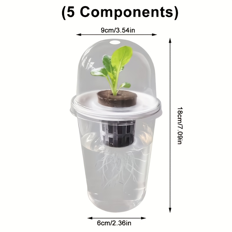 Plastic Hydroponic Seed Planti - đánh giá và giá Net Pot 3 Inch