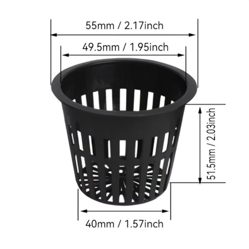 50pcs Garden Plastic Net Cup,  - đánh giá và giá Net Pot 3 Inch