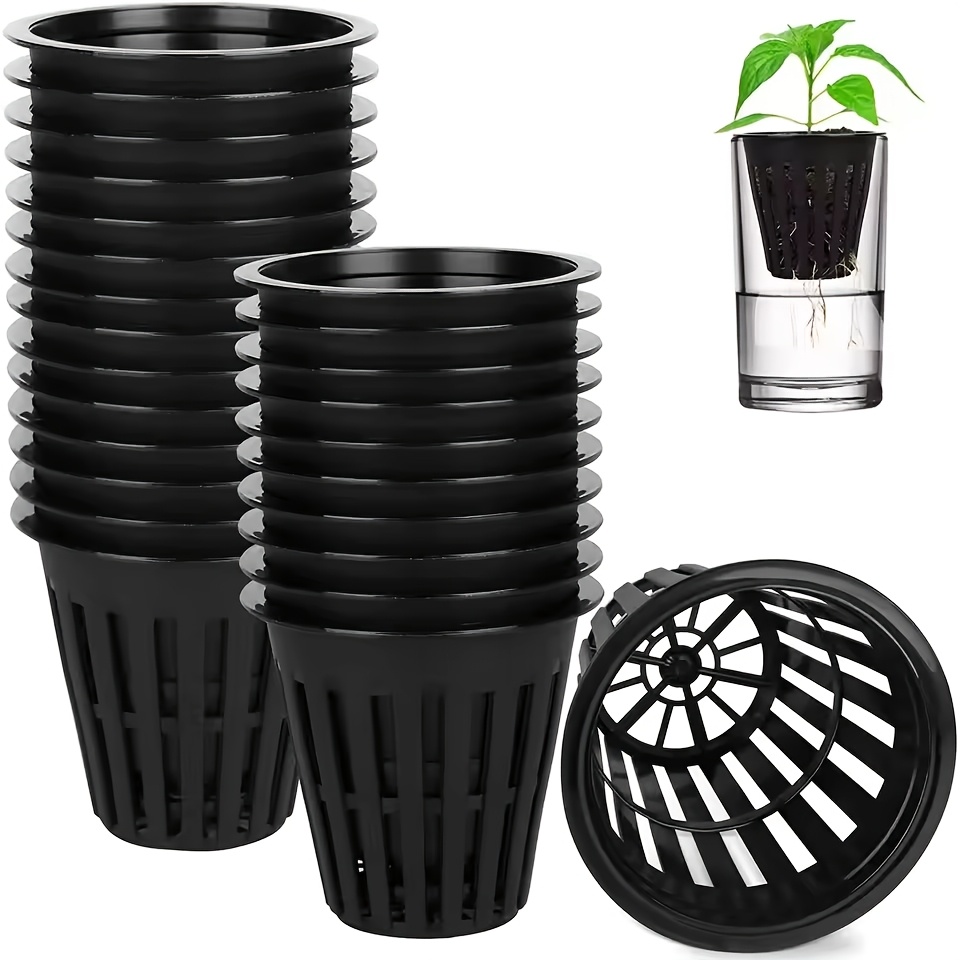 24/48PCs 2 Inch Garden Slotted - đánh giá và giá Net Pot 3 Inch